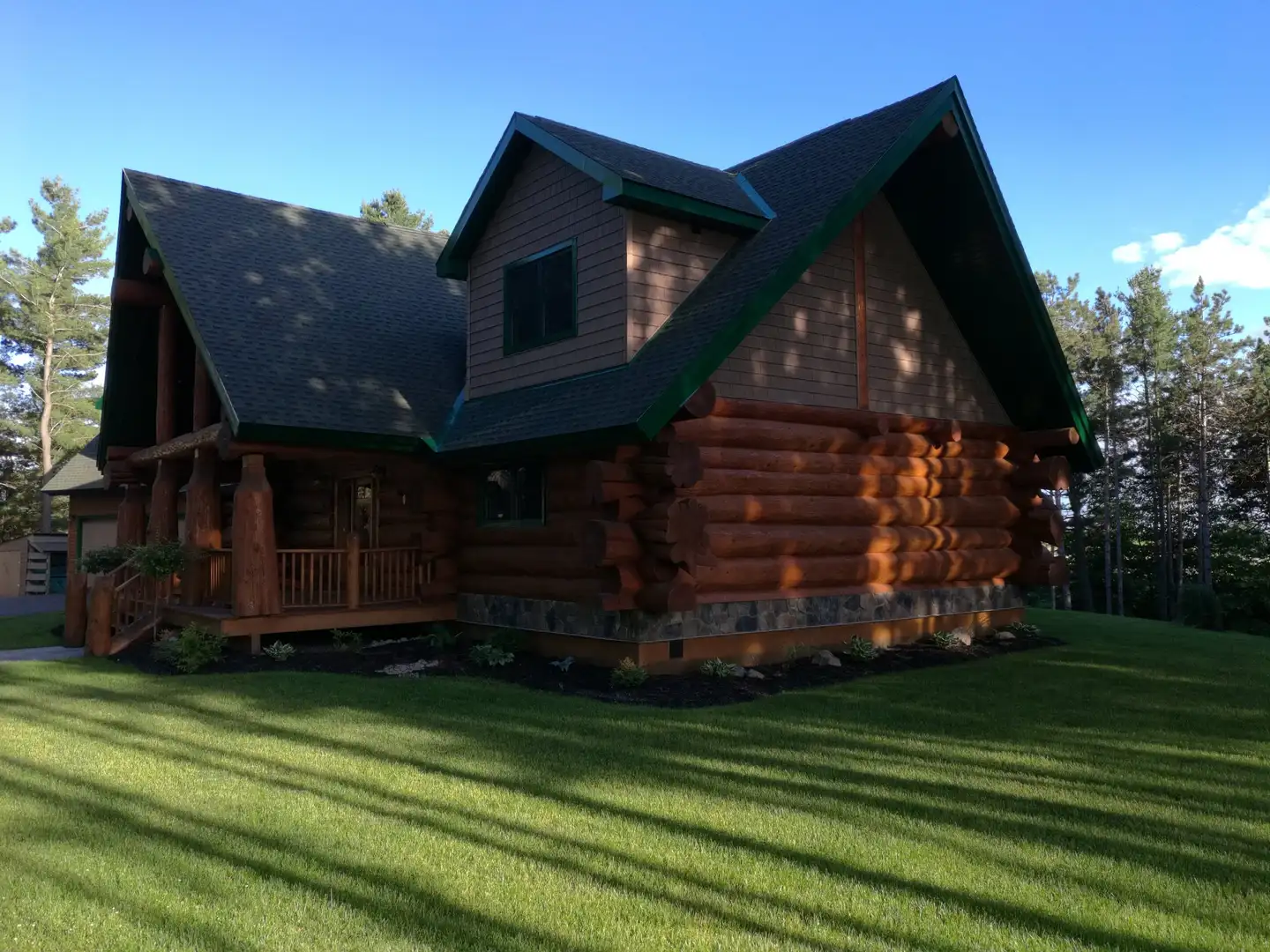 Completed roof replacement by Jin Li Roofing