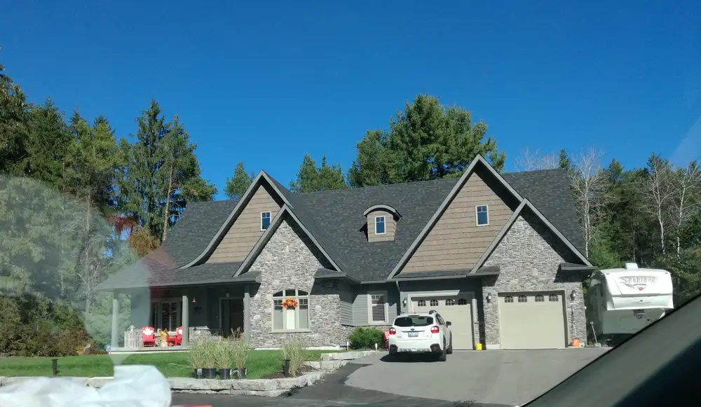 Finished roof with new flashing and vents